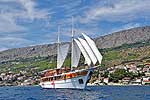 Kreuzfahrten mit der Otac Ivan ab Hafen Trogir - Kroatien Route T2: 1-wöchige Kreuzfahrt
