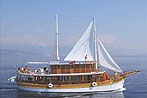 Kreuzfahrten mit der Planka ab Hafen Rijeka - Kroatien Der Motorsegler: MS Planka