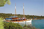 Kreuzfahrten mit der Sagena ab Hafen Zadar - Kroatien Route Z7: 1-wöchige Kapitänstour