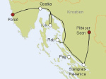 8-Tage Autorundreise Istrien - Kvarner - Plitvice - Kroatien 1. Tag: Porec