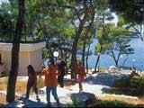 Pavillons Fontana & Jadran<br>Ferienanlage Fontana - Jelsa / Insel Hvar Kroatien (Dalmatien) Sport und Unterhaltung: