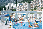 Hotel Nimfa - Zivogosce Kroatien (Dalmatien) Lage: