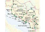 Balkan zwischen Donau und Adria