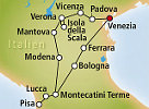 Italiens Norden, die Kunststädte und die Toskana
